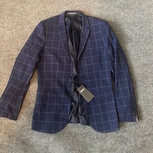 Checked Blue Suit Set ($75)